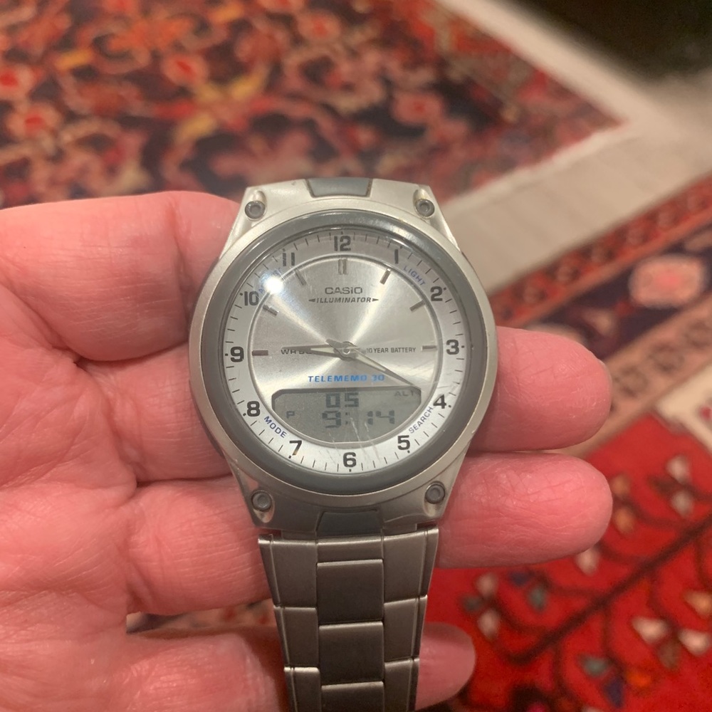 Casio illuminator WATCH-10 year battery